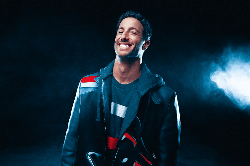Daniel Ricciardo Yuki Tsunoda HUGO GARAGE fashion motorsports formula 1 Miami grand prix boiler room menswear collection