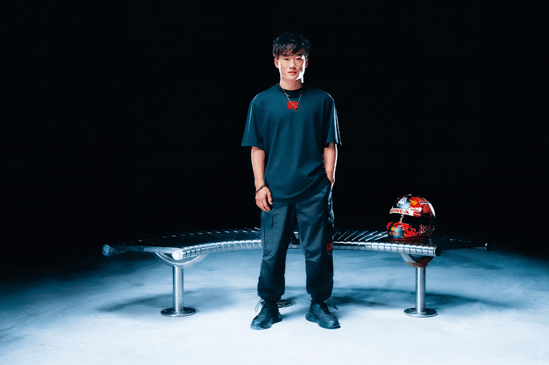 Daniel Ricciardo Yuki Tsunoda HUGO GARAGE fashion motorsports formula 1 Miami grand prix boiler room menswear collection
