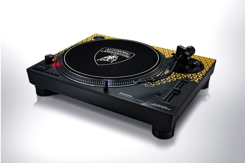 Lamborghini Joins Panasonic's Technics for Special-Edition Turntable