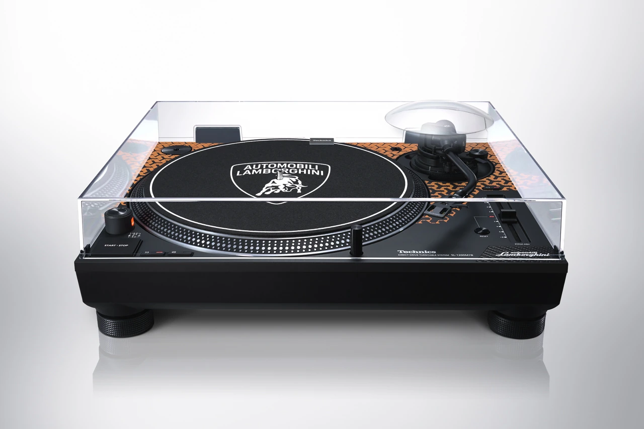 Lamborghini Joins Panasonic's Technics for Special-Edition Turntable