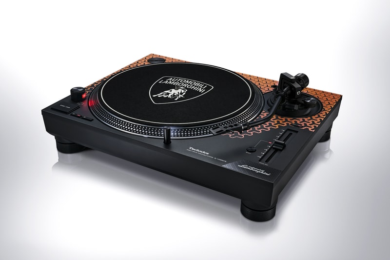 Lamborghini Joins Panasonic's Technics for Special-Edition Turntable