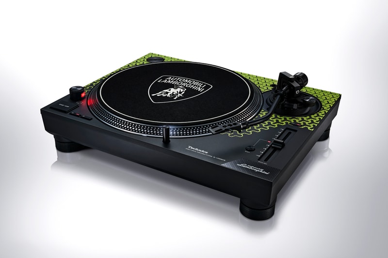 Lamborghini Joins Panasonic's Technics for Special-Edition Turntable