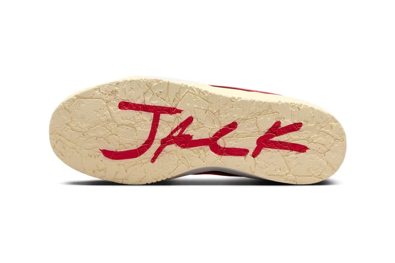 Travis Scott Preview Cactus Jack's "CJ1 T-REXX" sneaker footwear shoe color swoosh upper kanye west jumpman jack jordan nike adidas signature shoe sneaker swoosh laces velcro strap link drop cop date release snkrs website store resell ye