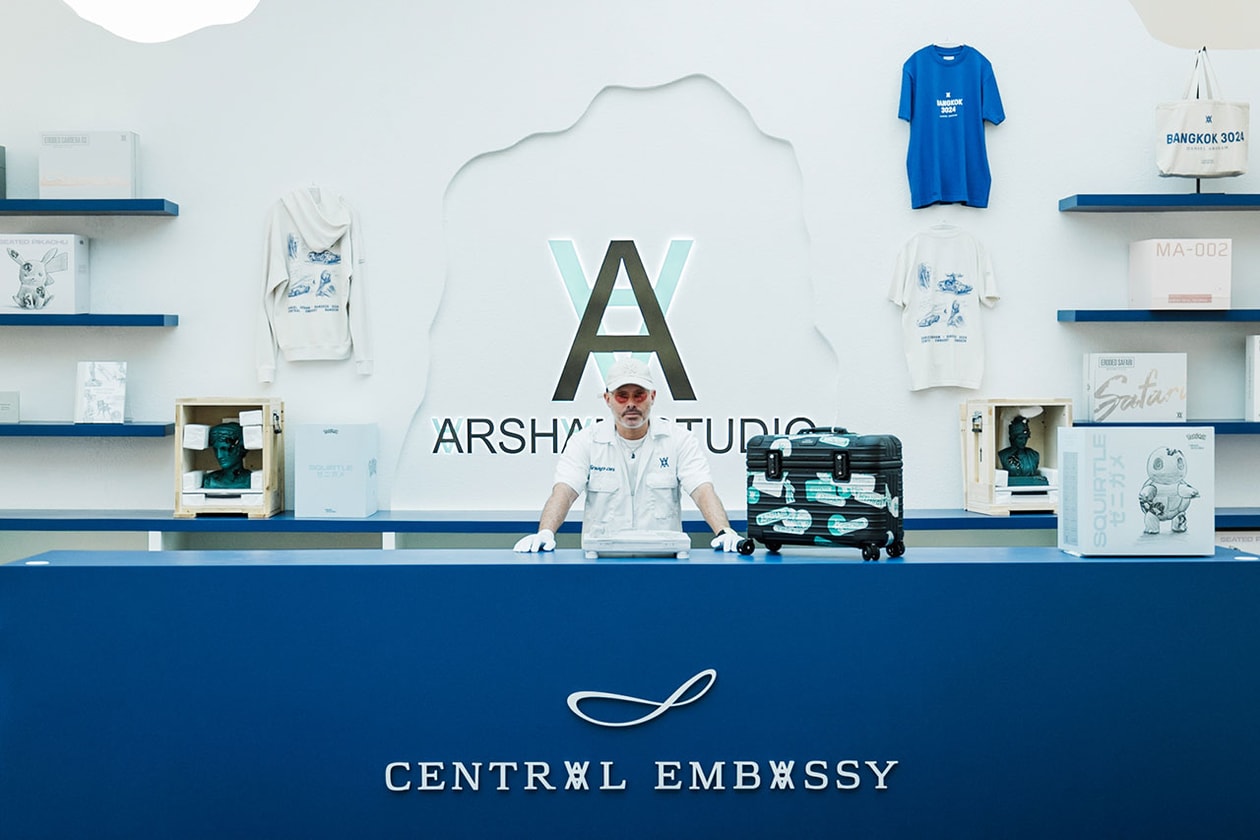 Daniel Arsham x Central Embassy BANGKOK 3024 Exhibition Info