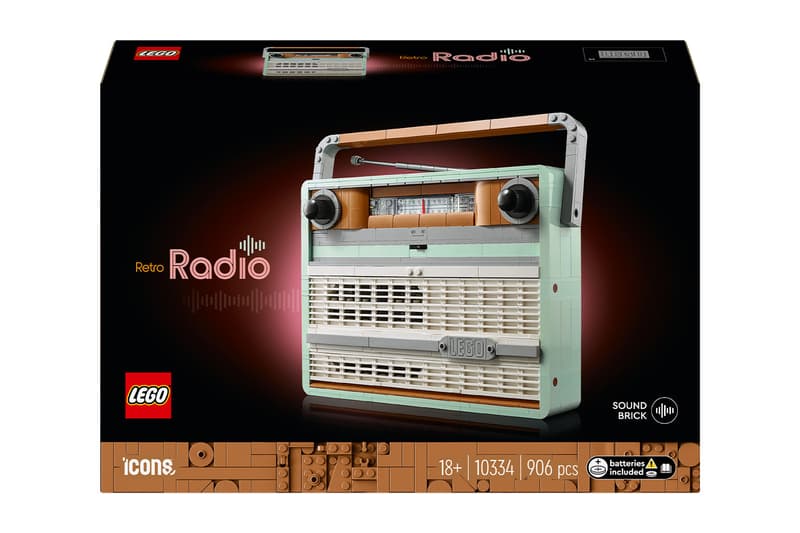 LEGO Icons Retro Radio Set 10334 Release Info