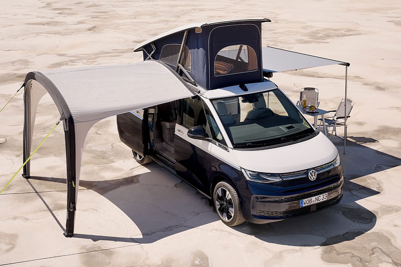 Volkswagen представляет свой самый инновационный фургон в Калифорнии