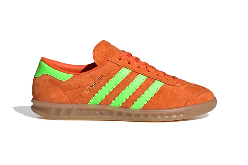 adidas Originals HAMBURG “Orange/Red” IH5460 IH5461 Release Info Three Stripes Womens