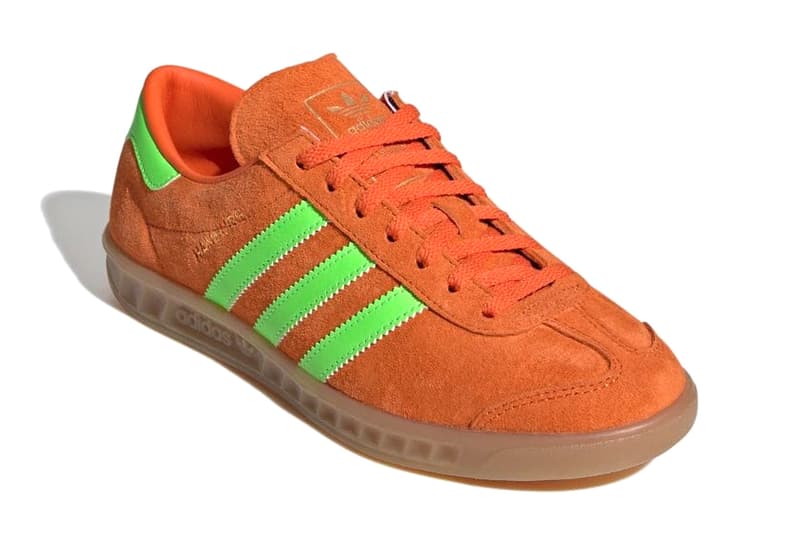 adidas Originals HAMBURG “Orange/Red” IH5460 IH5461 Release Info Three Stripes Womens