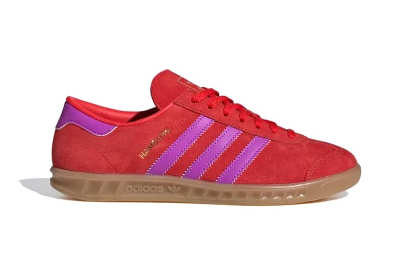 adidas Originals HAMBURG “Orange/Red” IH5460 IH5461 Release Info Three Stripes Womens