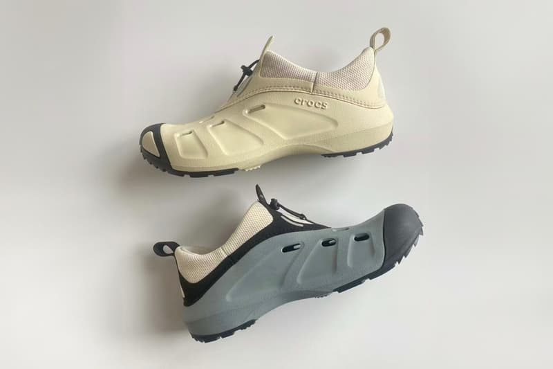 Crocs’ Quick Trail Low Surfaces in “Dusty Green” and “Bone”