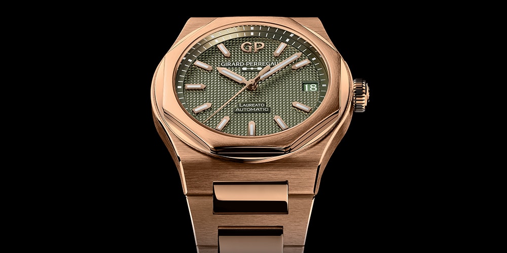 Girard-Perregaux представляет три новые модели Laureato диаметром 42 мм из розового золота