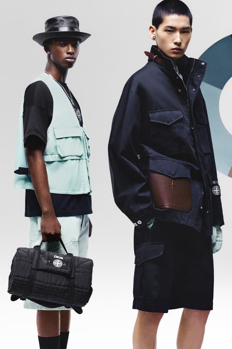 Dior Links up With Stone Island for Latest Capsule collaboration release info kim jones christian dior streetwear massimo osti Italian cult classic parisian 