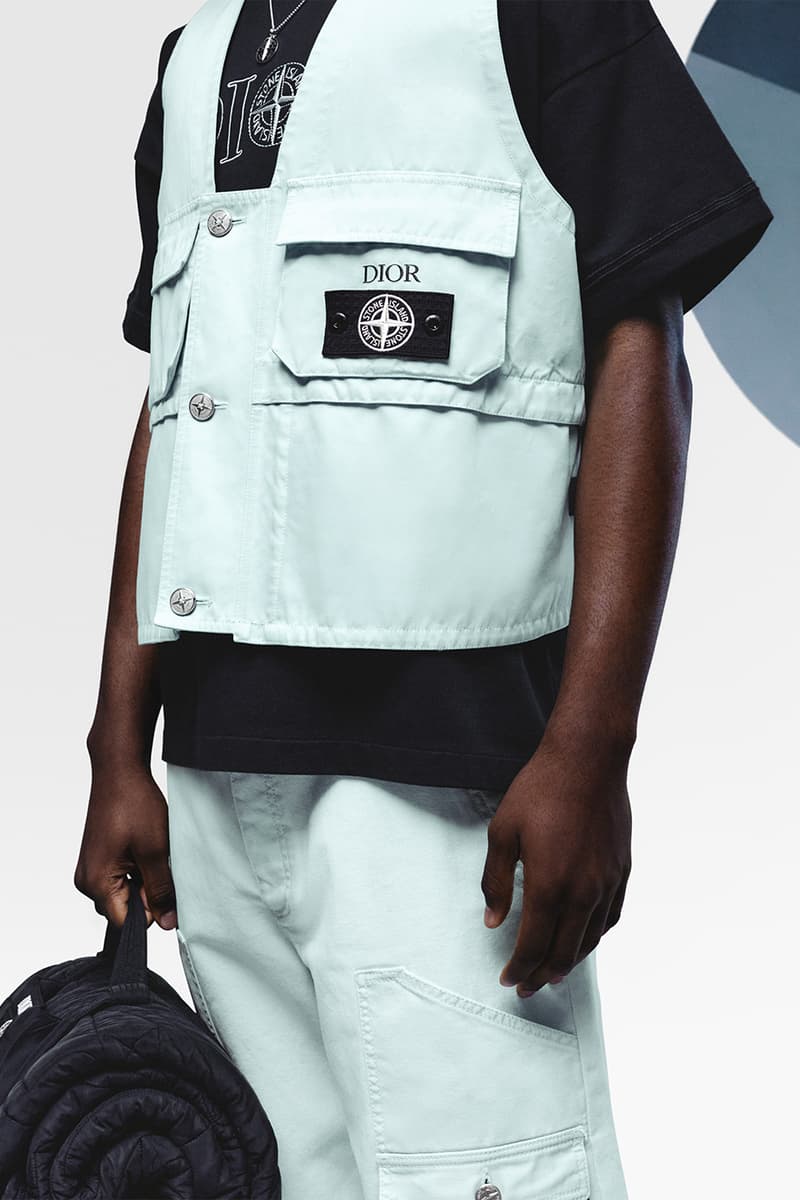 Dior Links up With Stone Island for Latest Capsule collaboration release info kim jones christian dior streetwear massimo osti Italian cult classic parisian 