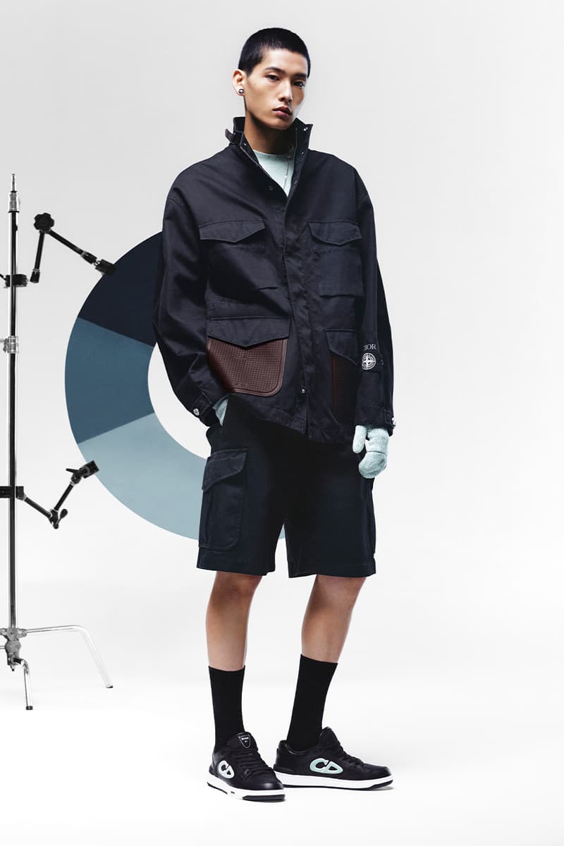 Dior Links up With Stone Island for Latest Capsule collaboration release info kim jones christian dior streetwear massimo osti Italian cult classic parisian 