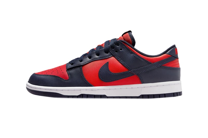 Nike Dunk Low Retro CO JP city attack Red Navy Release Info