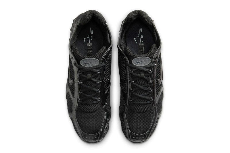 Nike Air Zoom Spiridon Cage 2 “Xenomorph” Release Info Swoosh H. R. Giger Alien Air-assisted Phylite midsoles 