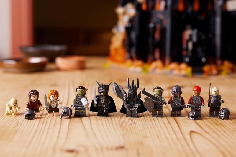 LEGO Lord of the Rings Barad-Dûr 10333 Release Date info store list buying guide photos price set Sauron™, Mouth of Sauron™, Orc™, Frodo, Sam, Gollum™ and Gothmog