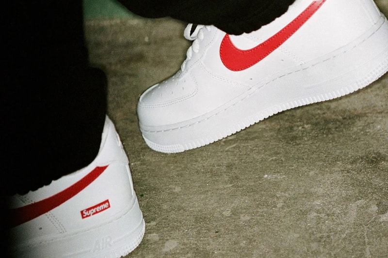 Supreme Nike Air Force 1 Low Shanghai Release Info date store list buying guide photos price Weibo China