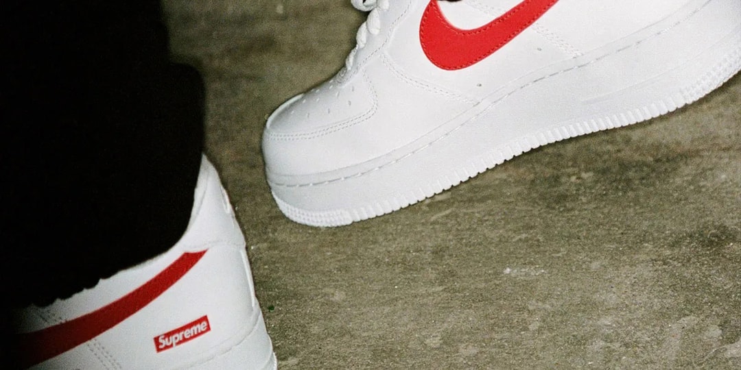 Supreme представляет эксклюзивные для Шанхая кроссовки Nike Air Force 1 Low