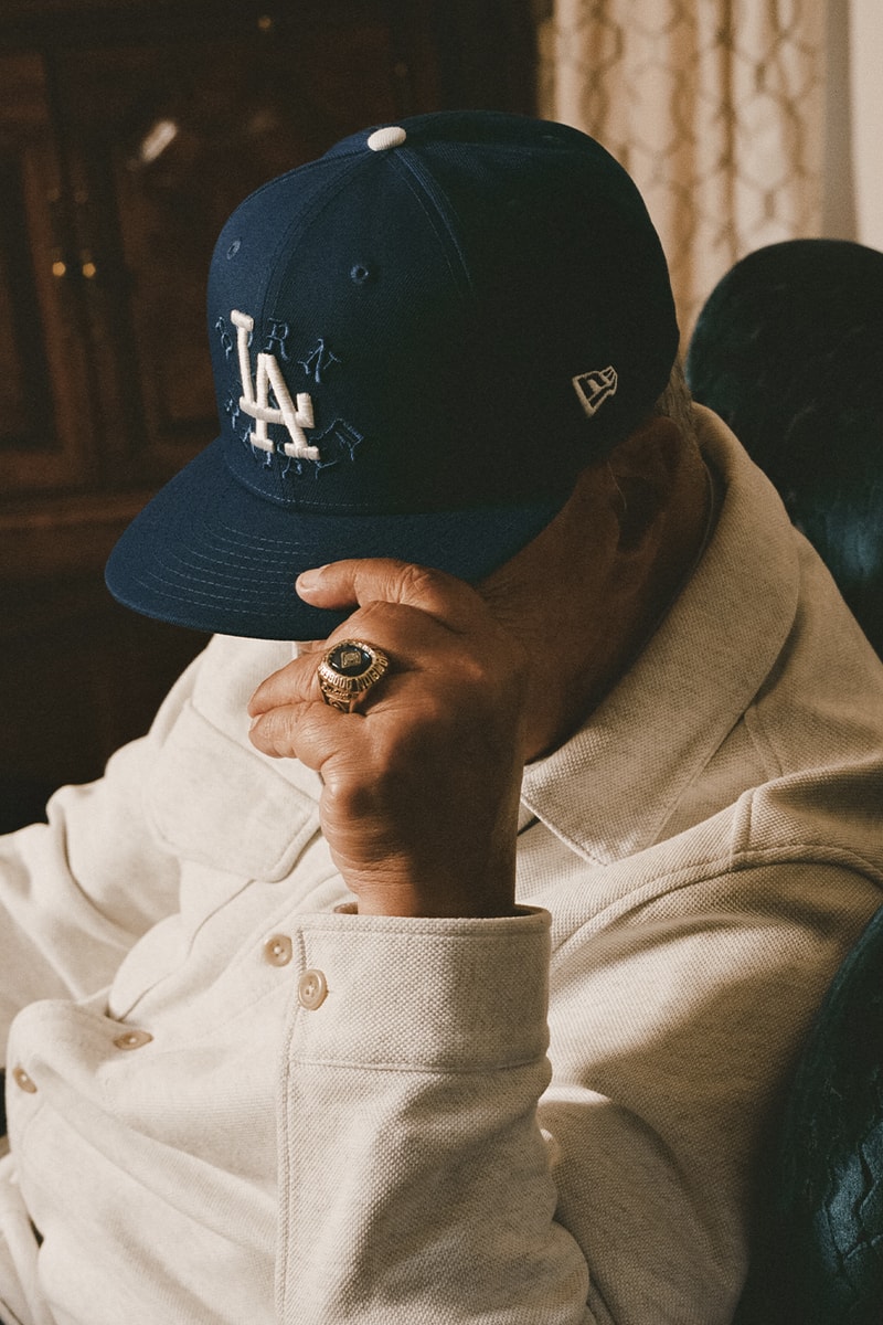 Born X Raised and Los Angeles Dodgers' New Collaboration Celebrate the City's Baseball Heritage spanto la heritage baseball tradition new era hat dodgers broadcaster jaime jarrin eddie salinas bxr spanish language new era