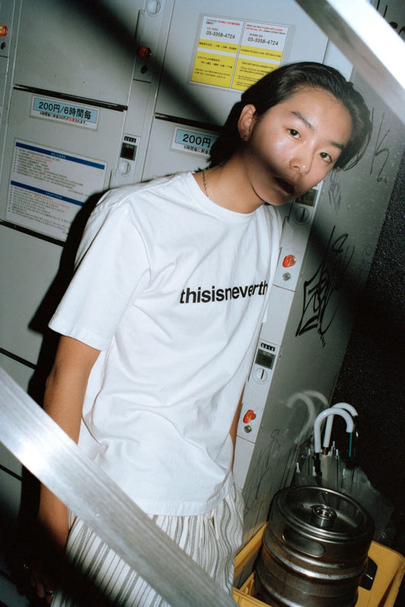 thisisneverthat Serves Up Seoul-Inspired Graphics for Summer 2024 graphic artwork south korea fashion clothing apparel price release drop link tee t shirt knitwear knit garment cut and sew hoodie jacket pants logo 