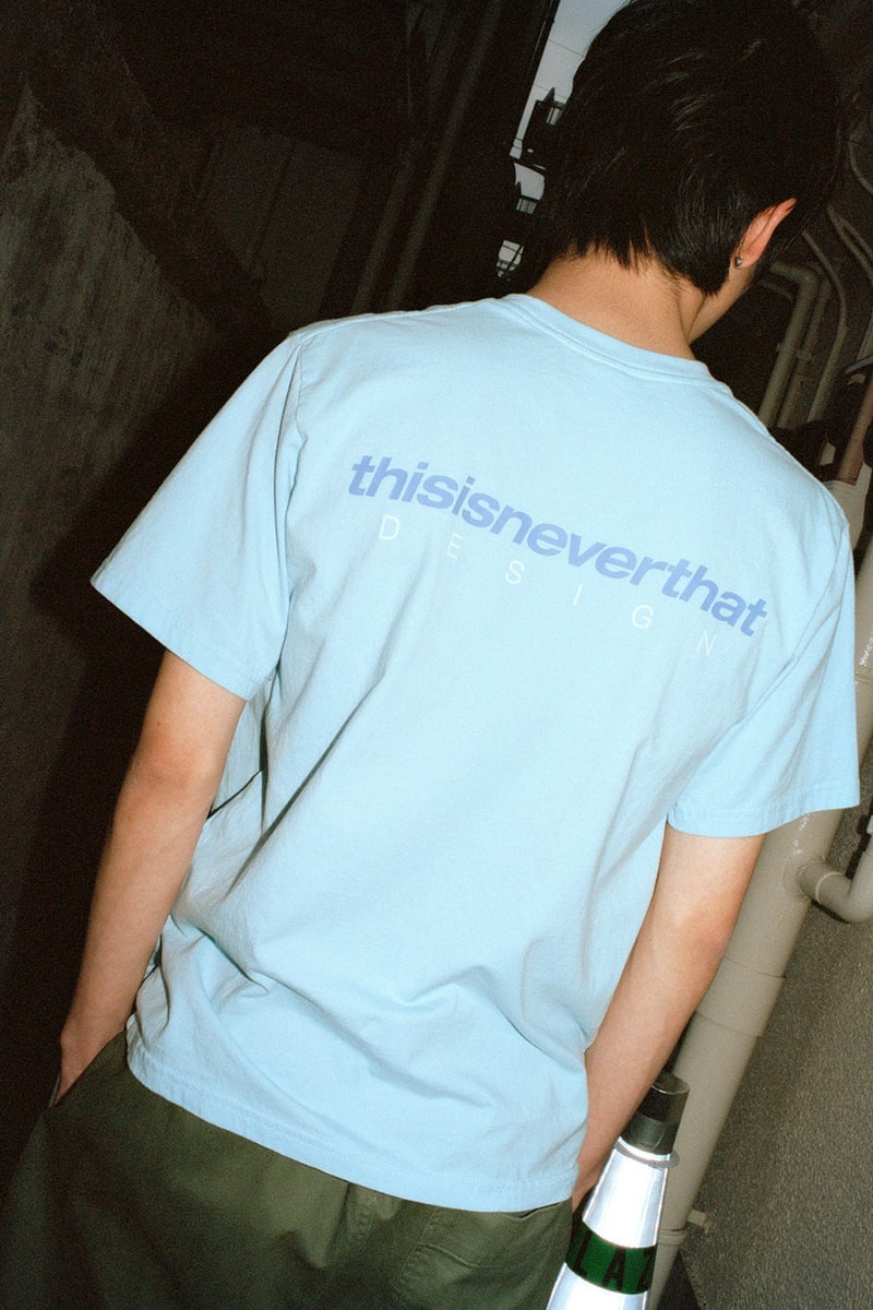 thisisneverthat Serves Up Seoul-Inspired Graphics for Summer 2024 graphic artwork south korea fashion clothing apparel price release drop link tee t shirt knitwear knit garment cut and sew hoodie jacket pants logo 