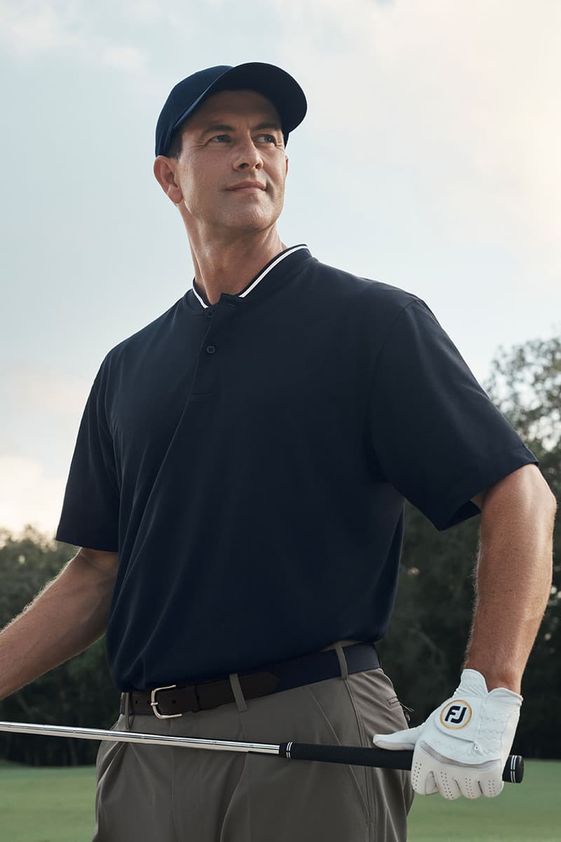 adam scott pga championship golf uniqlo lucas ossendrijver apparel polo shirt pants white tan blue navy grey