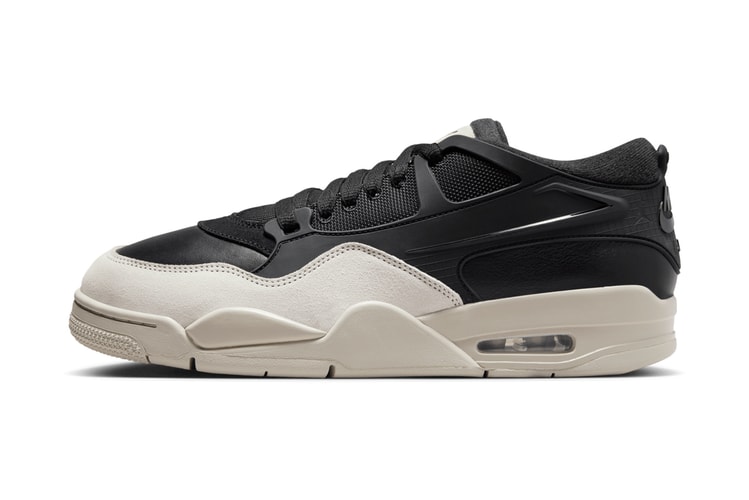 Official Look at the Air Jordan 4 RM "Black/Light Bone"