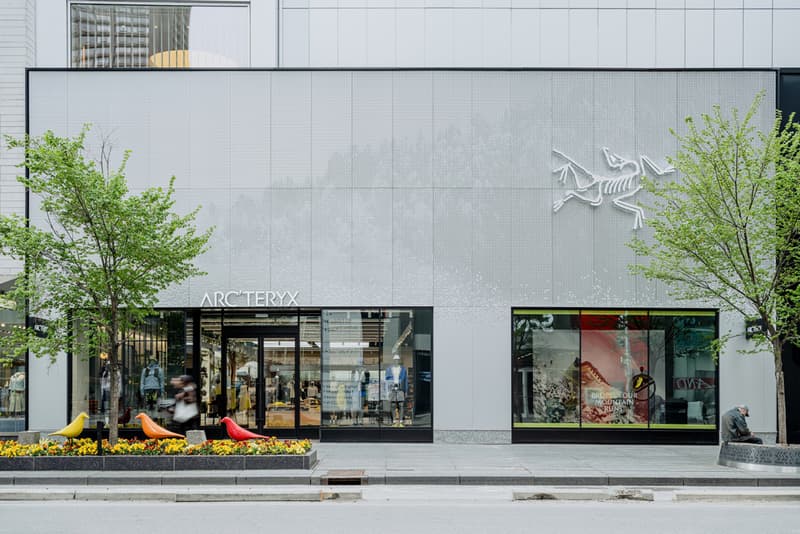 arcteryx brand alpha store space opening toronto canda details rebird service center repair resale upcycling fixes technician 