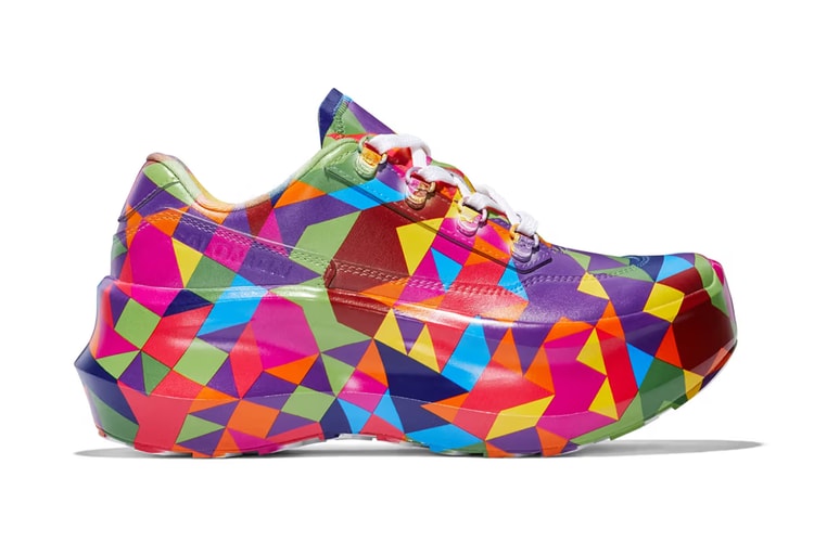 The Multi-Colored, $1,545 USD COMME des GARÇONS x Salomon SR811 Platform Is a Sensory Spectacle