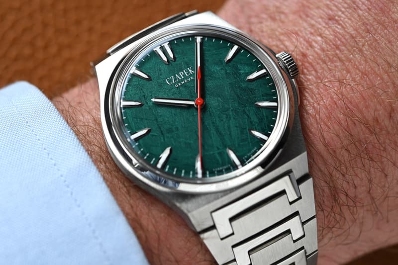 Czapek Antarctique Green Meteor Release Info Gibeon meteorite dial limited edition SXH5 automatic caliber