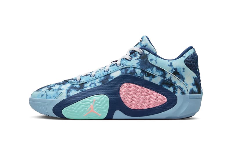 Official Look at Jordan Tatum 2 "Bleached Blue Void" Blue Void/Leche Blue-Tropical Twist-Bleached Coral jayson tatum nba jordan brand boston celtics basketball shoe HJ4420-400