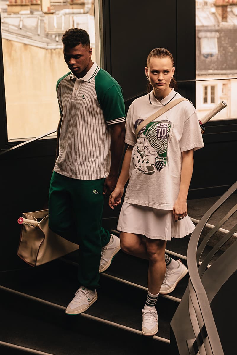 k-swiss the ace club tennis lifestyle campaign sneaker k-varsity retro aesthetic style footwear fashion streetwear sport performance photography paris london 