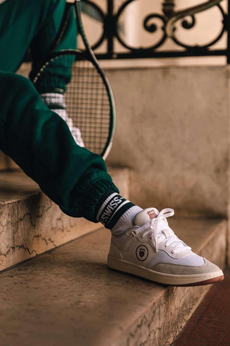 k-swiss the ace club tennis lifestyle campaign sneaker k-varsity retro aesthetic style footwear fashion streetwear sport performance photography paris london 