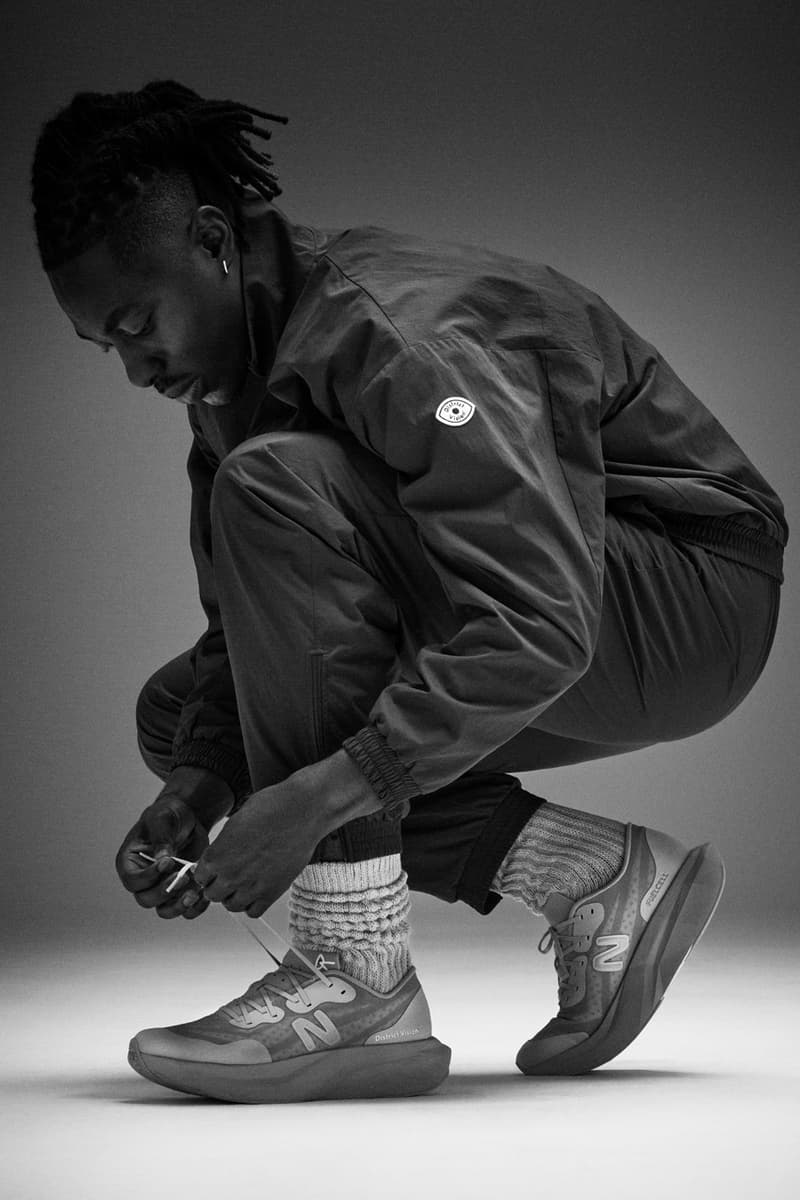 district vision new balance fuelcell elite v4 road runner marathon race shoe performance apparel collection sydney mclaughlin model 