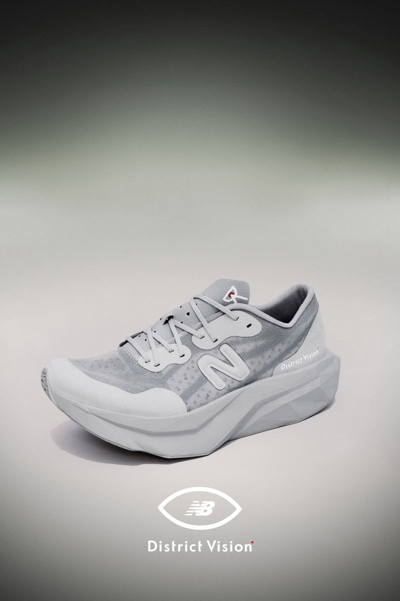 district vision new balance fuelcell elite v4 road runner marathon race shoe performance apparel collection sydney mclaughlin model 