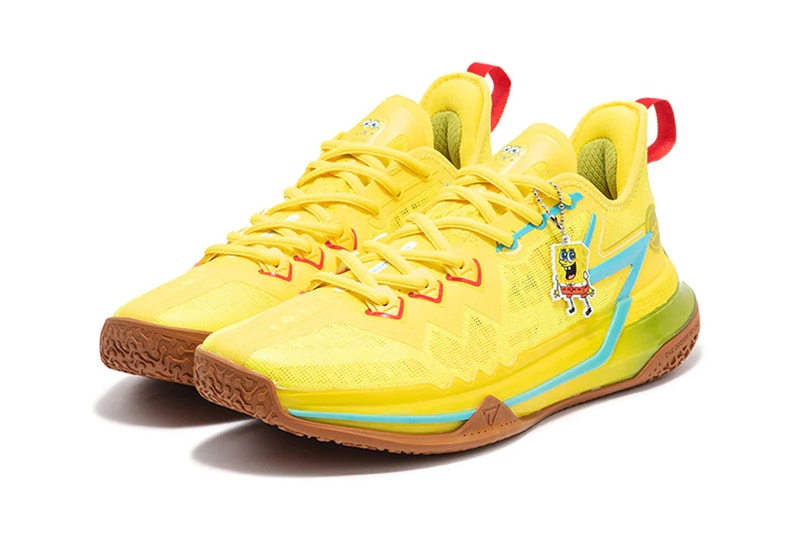 Nikola Jokic Reveals 'SpongeBob' Sneaker Collection With 361 Degrees patrick mr krab squidward chinese athletic brand
