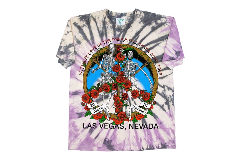 Online Ceramics x Grateful Dead las vegas inspired madison square garden sphere tickets link dates dancing bear music jam jerry garcia bob weir john mayer guitar band rock lsd drug tour 