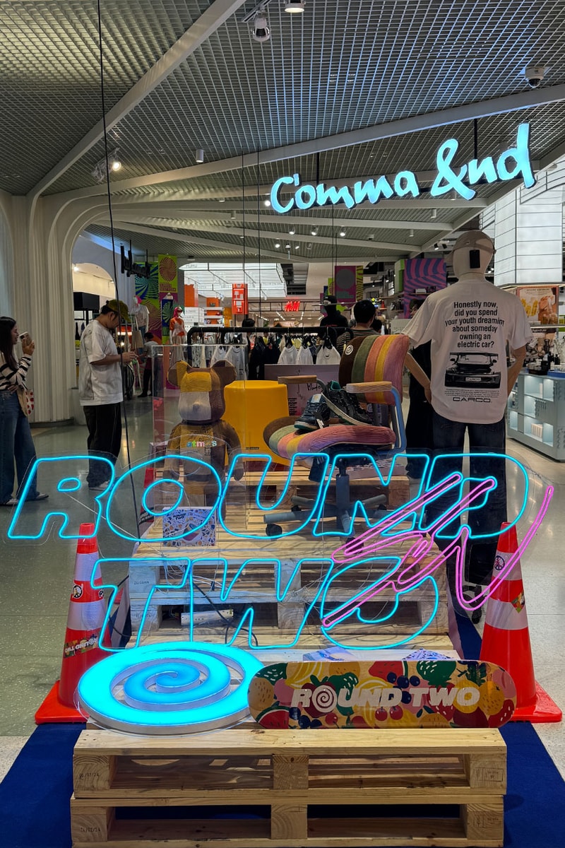 Round Two Bangkok Comma And Central World Pop Up Info