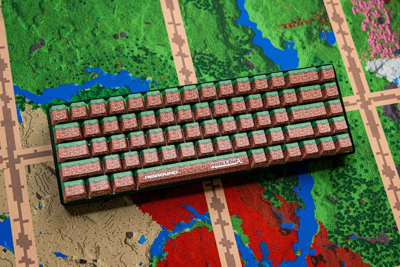 Higround Minecraft Collaboration Gaming Keyboard Collection Basecamp 65 Summit 65  Performance 65.