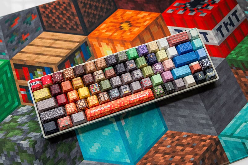 Higround Minecraft Collaboration Gaming Keyboard Collection Basecamp 65 Summit 65  Performance 65.