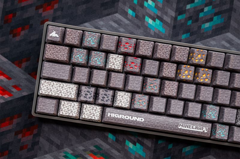 Higround Minecraft Collaboration Gaming Keyboard Collection Basecamp 65 Summit 65  Performance 65.