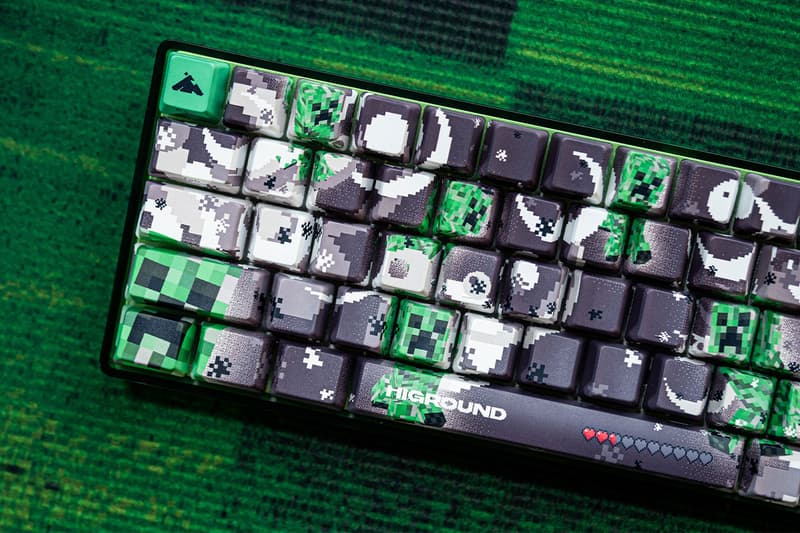 Higround Minecraft Collaboration Gaming Keyboard Collection Basecamp 65 Summit 65  Performance 65.