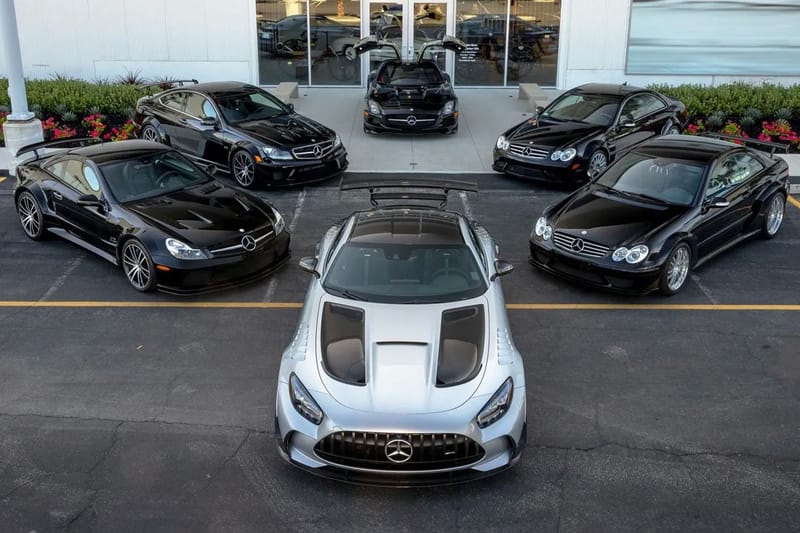 Bidding Heats Up on Silver Arrows' AMG Black Series Collection
