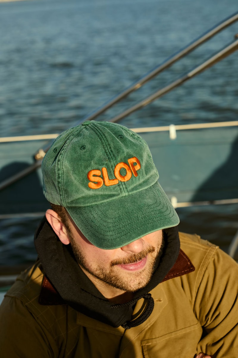 SLOP Magazine ISTO. Clothing Collaboration Fashion Food Produce Streetwear Caps Orange Green Tote Bags T-Shirts