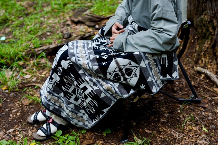 Snow Peak and Pendleton Release New Navajo-Inspired Towel Blankets
