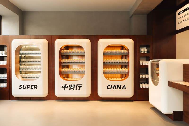 SuperChina Paris Self-service Restaurant Designed by Rudy Guénaire Interior Design Info