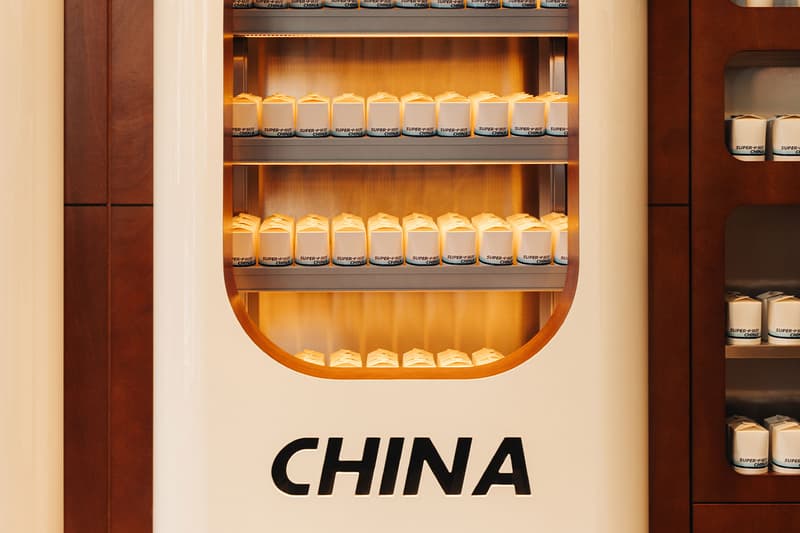 SuperChina Paris Self-service Restaurant Designed by Rudy Guénaire Interior Design Info