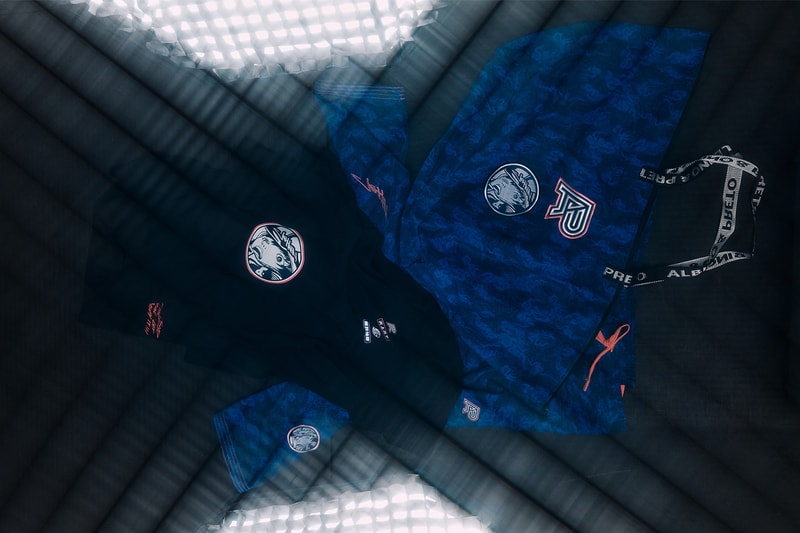 Albino & Preto Links up With Singaporean Artist Jahan for an Intergalactic Capsule Release info collaboration camo jiu jitsu gi martial arts