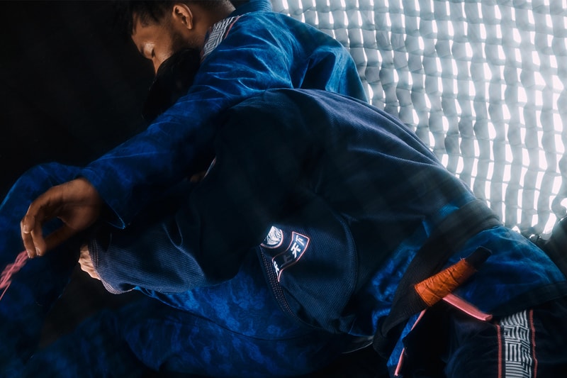 Albino & Preto Links up With Singaporean Artist Jahan for an Intergalactic Capsule Release info collaboration camo jiu jitsu gi martial arts